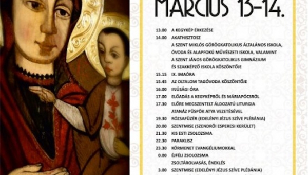 A kegykép Edelényben